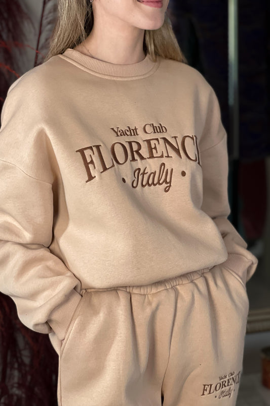 Florence Tracksuit 2 Piece Sweatshirt & Sweatpants Set