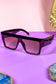 Flat Top Shield Fashion Glasses