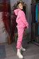 Pink Tracksuit 2 Pieces Set