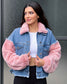 Pink Lightweight Denim Jacket