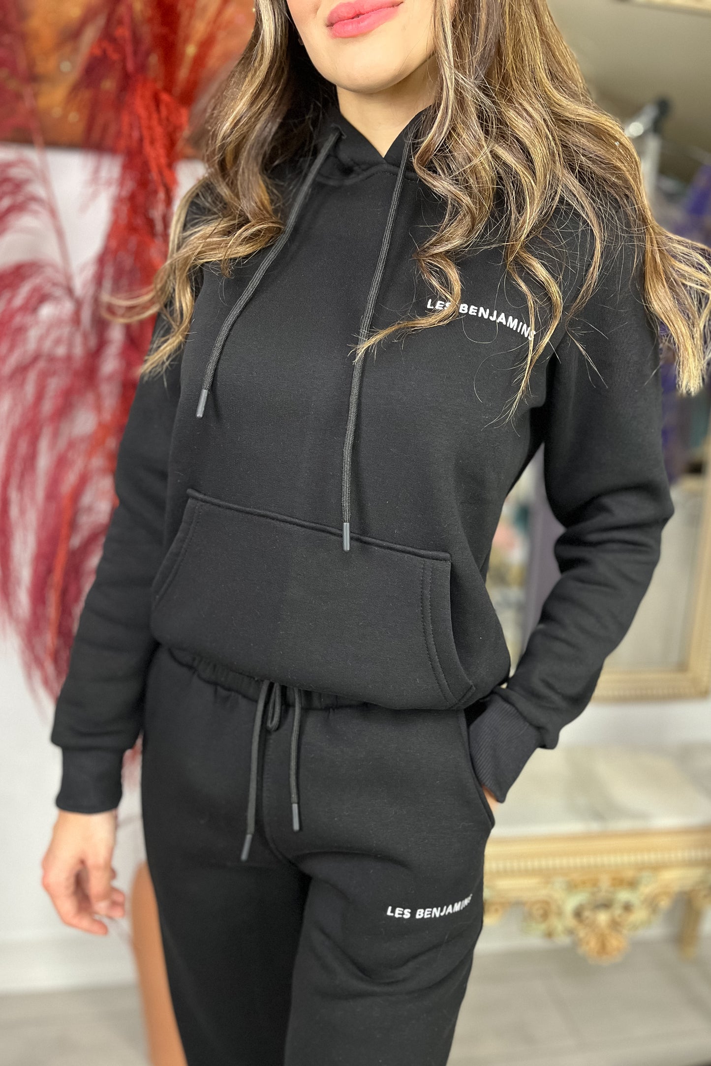 Black Tracksuit 2 Pieces Set