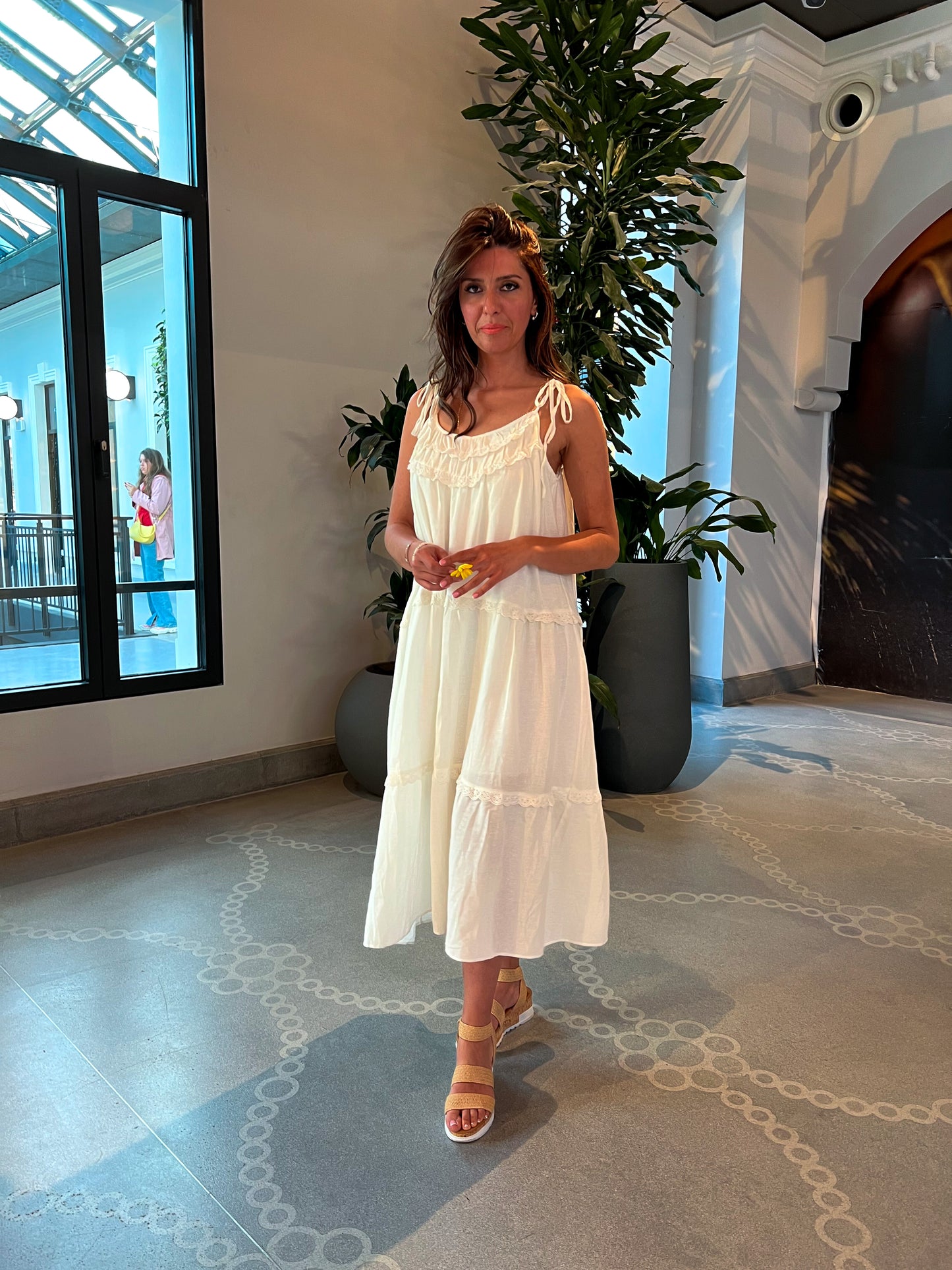 Marrakech Mystery Tie Strap Maxi Dress